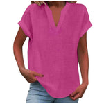 Blouse | V-Neck Relaxed Fit | Flattering Plus Size Tops | Effortless Everyday Style 9