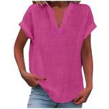 Blouse | V-Neck Relaxed Fit | Flattering Plus Size Tops | Effortless Everyday Style 9