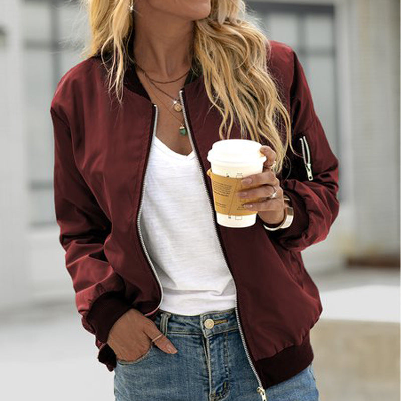 Bomber Jacket | Classic Zip-Up Street Style Outerwear | Versatile Comfortable Fashion Piece 1