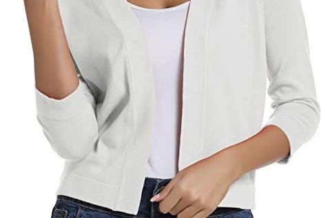 Cardigan | Open Front Lightweight Cardigan Sweater | Versatile Relaxed Layering Piece 10