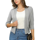 Cardigan | Open Front Lightweight Cardigan Sweater | Versatile Relaxed Layering Piece 13