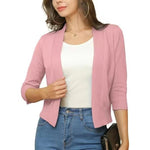 Cardigan | Open Front Lightweight Cardigan Sweater | Versatile Relaxed Layering Piece 15