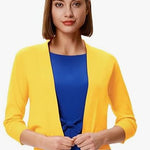 Cardigan | Open Front Lightweight Cardigan Sweater | Versatile Relaxed Layering Piece 18