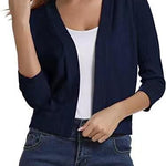Cardigan | Open Front Lightweight Cardigan Sweater | Versatile Relaxed Layering Piece 21