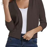 Cardigan | Open Front Lightweight Cardigan Sweater | Versatile Relaxed Layering Piece 6