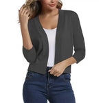 Cardigan | Open Front Lightweight Cardigan Sweater | Versatile Relaxed Layering Piece 9