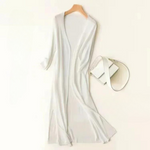 Cardigan | Open Front Long Sleeve Cardigan Sweater | Lightweight Relaxed Fit 12