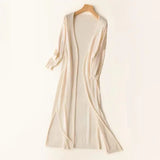 Cardigan | Open Front Long Sleeve Cardigan Sweater | Lightweight Relaxed Fit 13