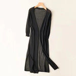 Cardigan | Open Front Long Sleeve Cardigan Sweater | Lightweight Relaxed Fit 7
