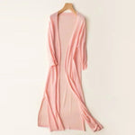 Cardigan | Open Front Long Sleeve Cardigan Sweater | Lightweight Relaxed Fit 8