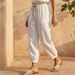 Casual Pants | Relaxed Drawstring Lightweight Comfort 5