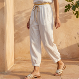 Casual Pants | Relaxed Drawstring Lightweight Comfort 5