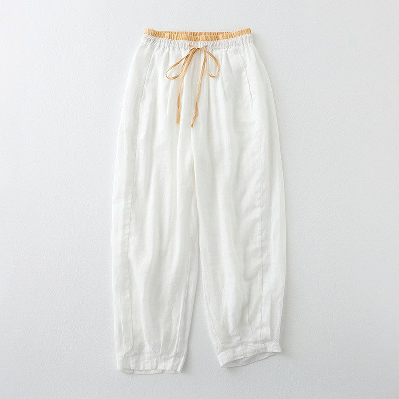 Casual Pants | Relaxed Drawstring Lightweight Comfort 7