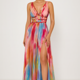 Adrienne Multicolor Maxi Dress