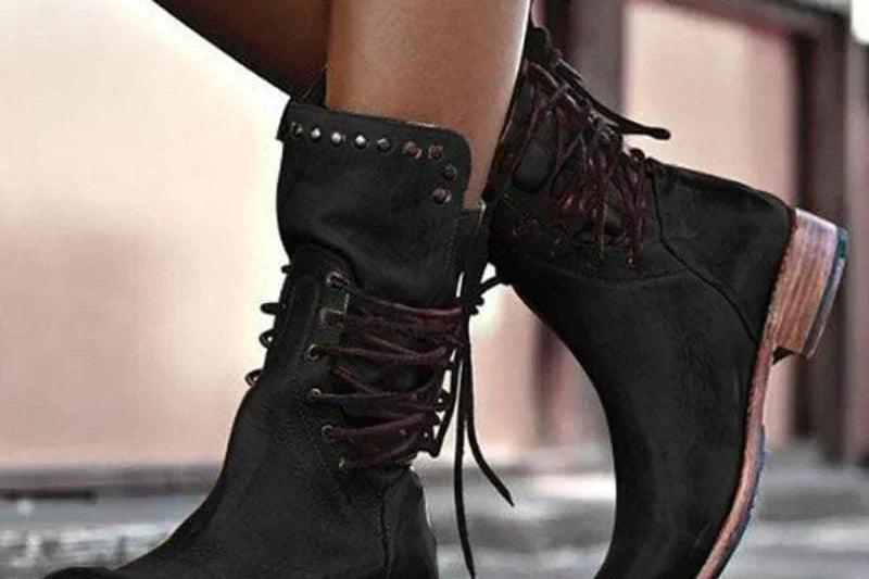 Women's Premium Leather Boots | Elegant Timeless Leather Boots