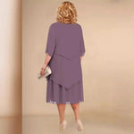 Cocktail Dress | Flowing Midi Style Elegant Design 1