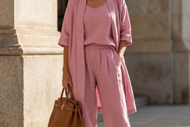 Coordinated Outfit | Relaxed 3-Piece Matching Set for Effortless Style 0