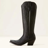 Cowboy Boots | Embroidered Western Style Mid-Height Heeled Footwear | Stylish Comfort & Classic Design 12