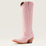Cowboy Boots | Embroidered Western Style Mid-Height Heeled Footwear | Stylish Comfort & Classic Design 4
