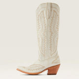 Cowboy Boots | Embroidered Western Style Mid-Height Heeled Footwear | Stylish Comfort & Classic Design 9