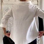 Cowl Neck Top | Relaxed Fit | 3/4 Sleeve Blouse for Women | Elegant | Versatile 5