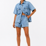 Denim Co-Ord Set | Modern Relaxed Two-Piece Outfit 2