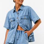 Denim Co-Ord Set | Modern Relaxed Two-Piece Outfit 3