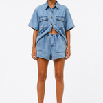 Denim Co-Ord Set | Modern Relaxed Two-Piece Outfit 4