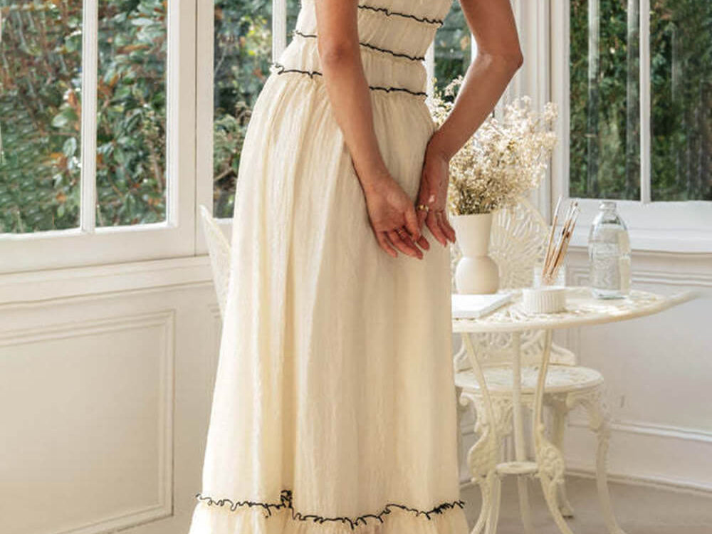 Dress | Bohemian Midi Dress | Effortless Summer Style | Lightweight and Breezy 3