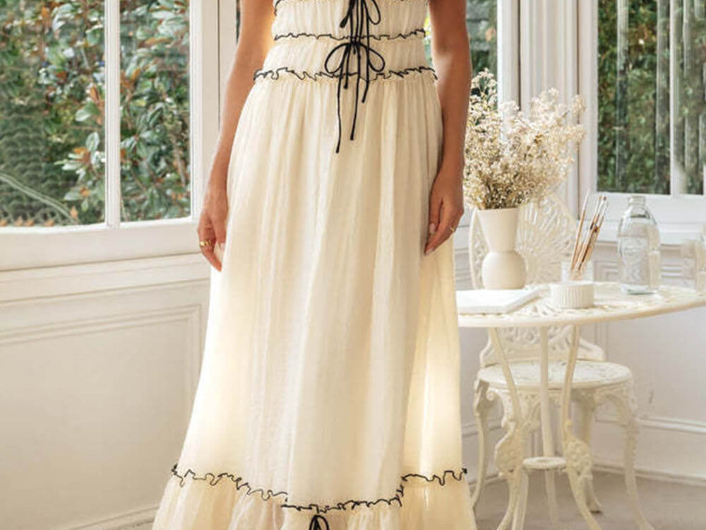 Dress | Bohemian Midi Dress | Effortless Summer Style | Lightweight and Breezy 5