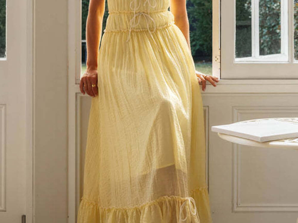Dress | Bohemian Midi Dress | Effortless Summer Style | Lightweight and Breezy 8