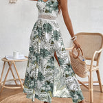 Dress | Floral Pattern Maxi Dress with Elegant Design 2