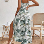 Dress | Floral Pattern Maxi Dress with Elegant Design 3