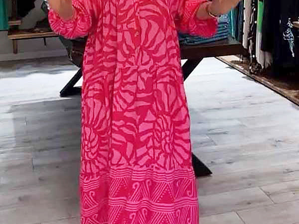 Dress | Flowing Maxi Summer Dress | Relaxed Elegant 0
