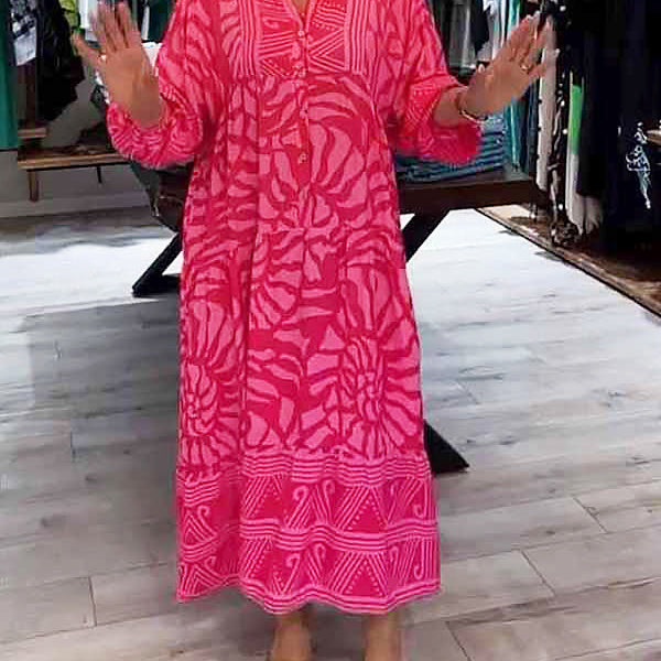 Dress | Flowing Maxi Summer Dress | Relaxed Elegant 0