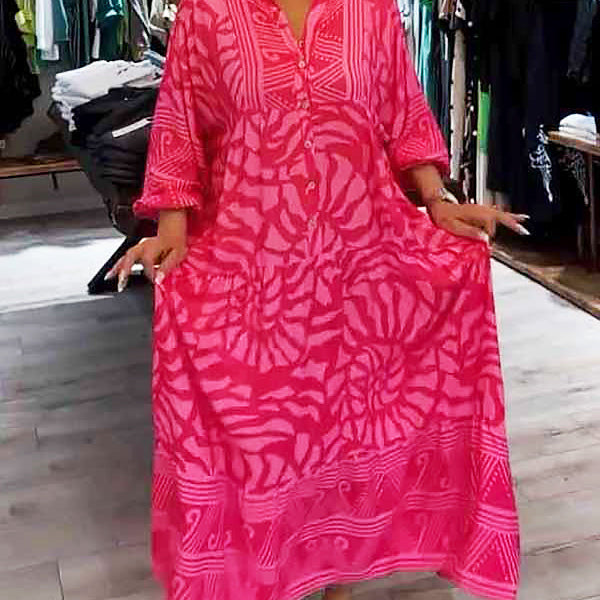 Dress | Flowing Maxi Summer Dress | Relaxed Elegant 1