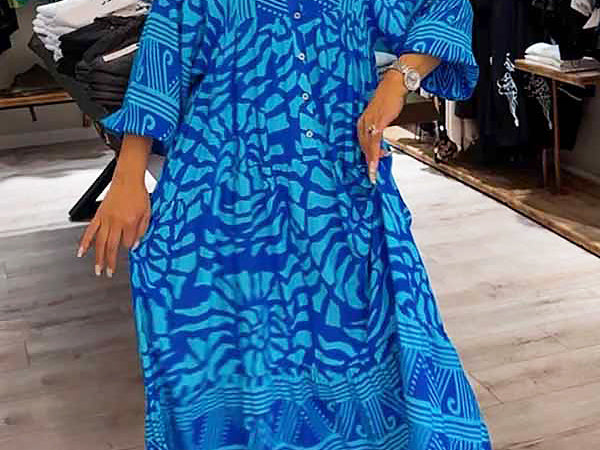 Dress | Flowing Maxi Summer Dress | Relaxed Elegant 4