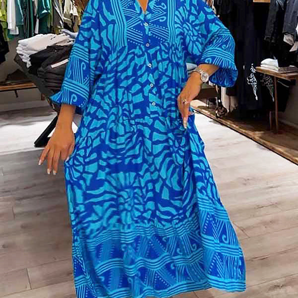 Dress | Flowing Maxi Summer Dress | Relaxed Elegant 4