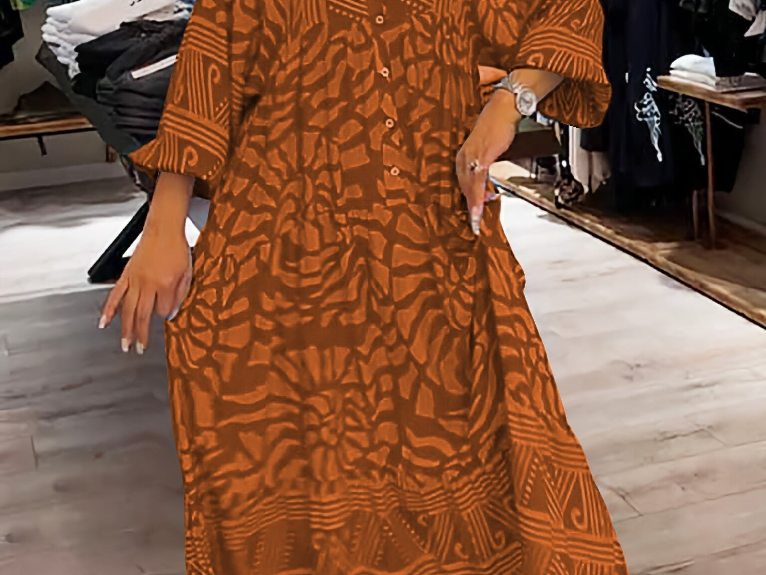 Dress | Flowing Maxi Summer Dress | Relaxed Elegant 5