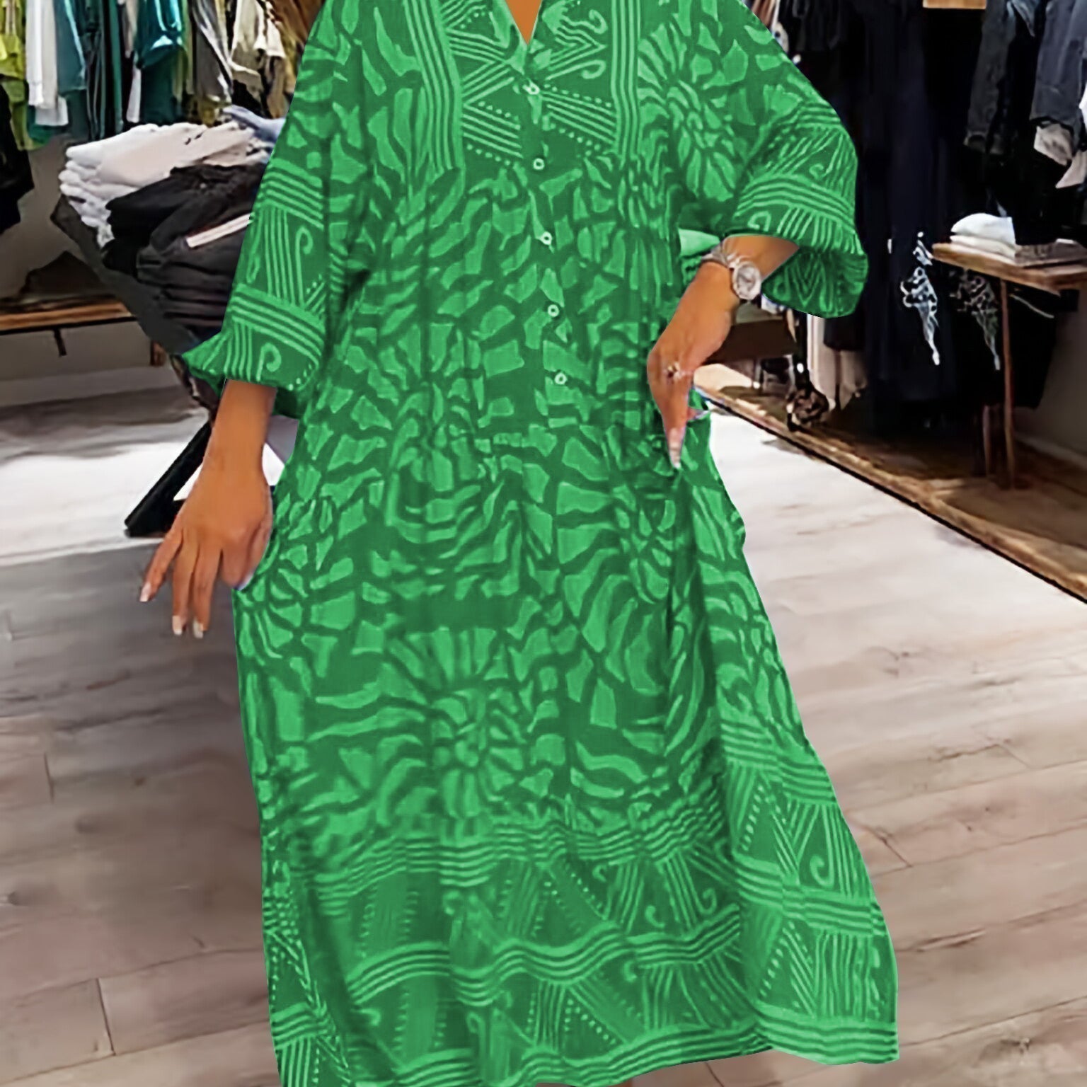 Dress | Flowing Maxi Summer Dress | Relaxed Elegant 6