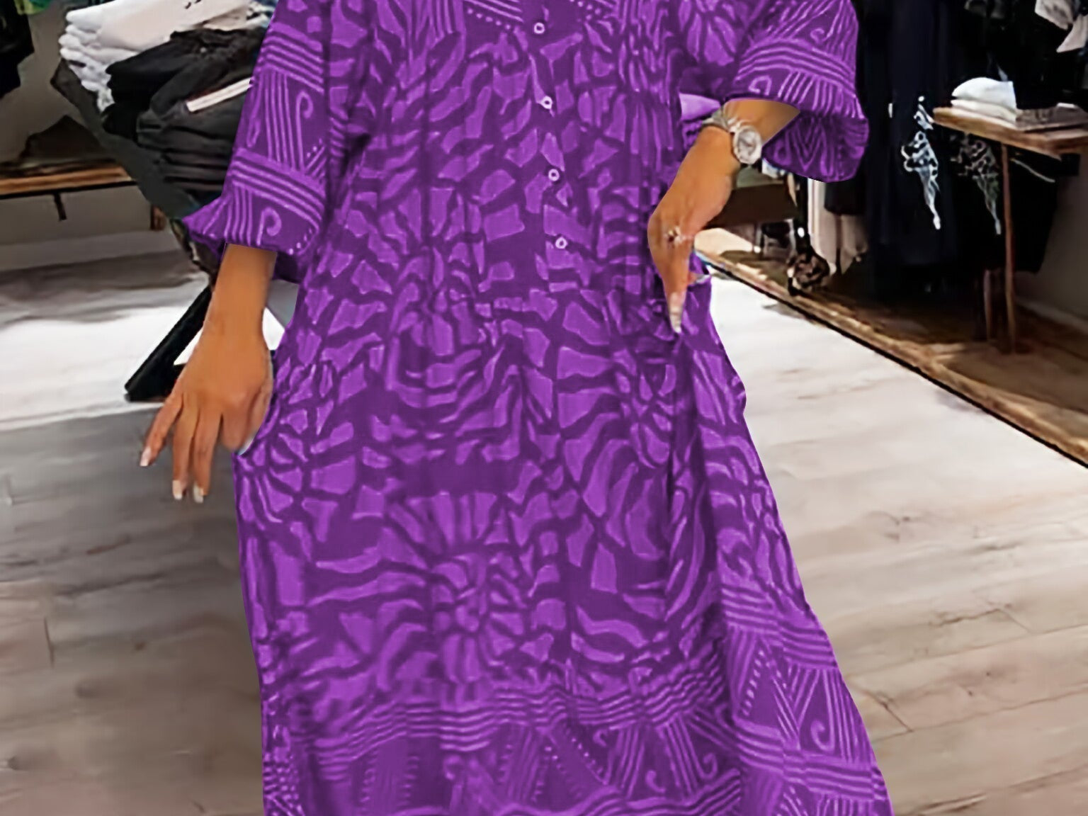 Dress | Flowing Maxi Summer Dress | Relaxed Elegant 7