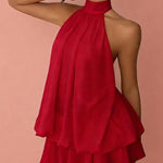 Dress | Tiered Ruffle Mini Dress | Elegant | Feminine 11