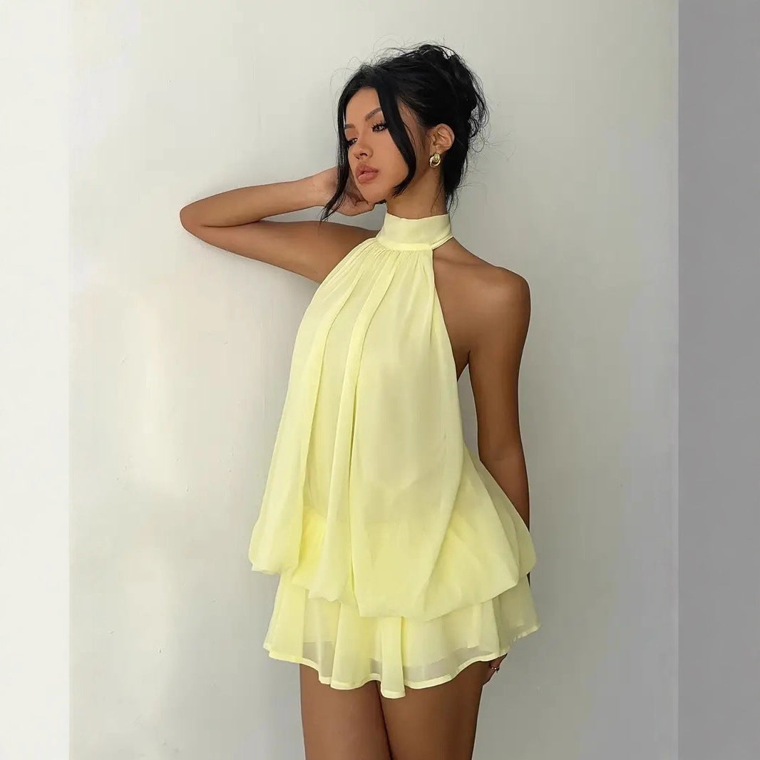 Dress | Tiered Ruffle Mini Dress | Elegant | Feminine 12
