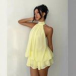 Dress | Tiered Ruffle Mini Dress | Elegant | Feminine 12
