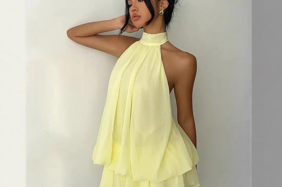 Dress | Tiered Ruffle Mini Dress | Elegant | Feminine 12