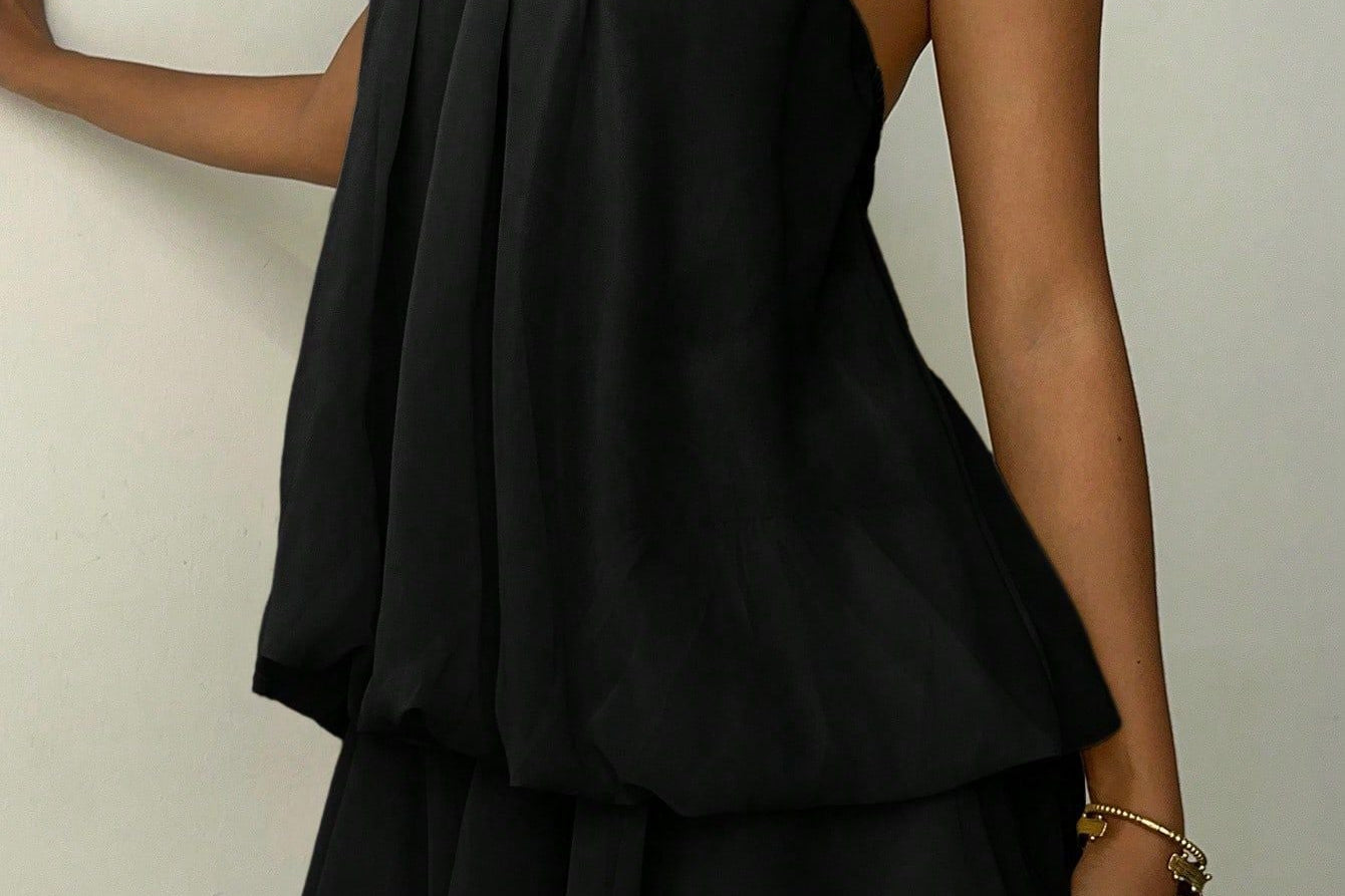 Dress | Tiered Ruffle Mini Dress | Elegant | Feminine 3
