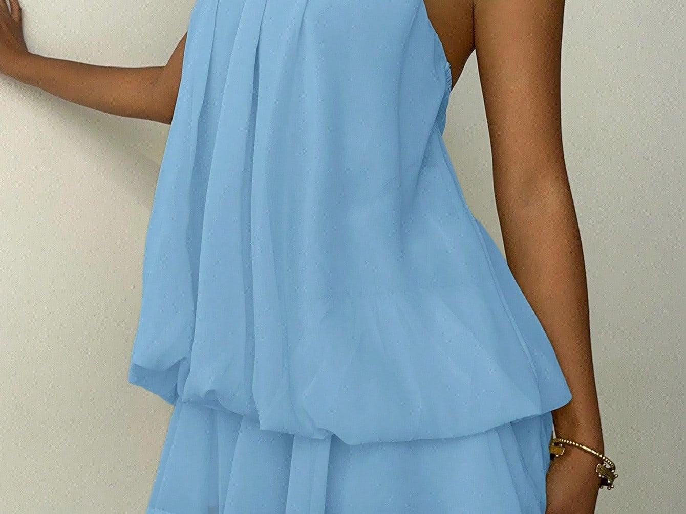 Dress | Tiered Ruffle Mini Dress | Elegant | Feminine 4