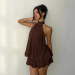 Dress | Tiered Ruffle Mini Dress | Elegant | Feminine 5