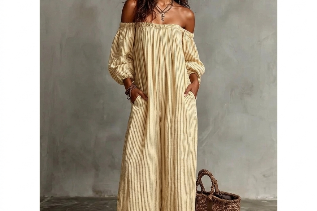 Dresses | Oversized Casual Style Summer Dress | Relaxed Modern Fit 1