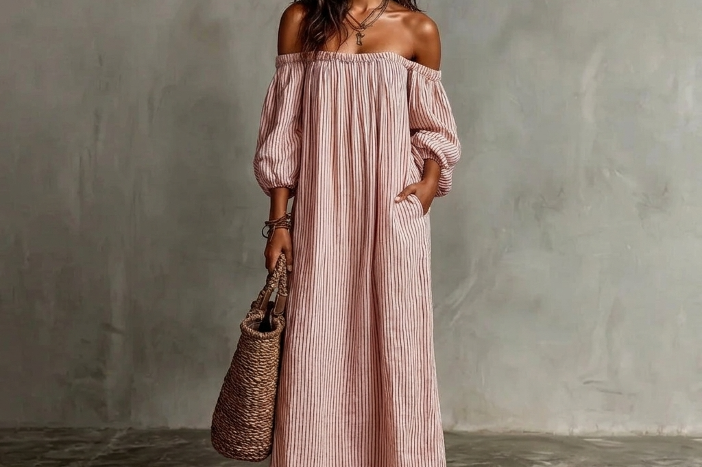 Dresses | Oversized Casual Style Summer Dress | Relaxed Modern Fit 4